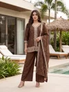 KF 6050 Kalaai Vichitra Silk Embroidery Kurti With Bottom Dupatta
